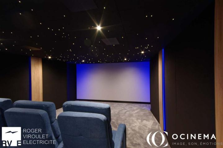 Installation salle de cinéma privée Argenteuil