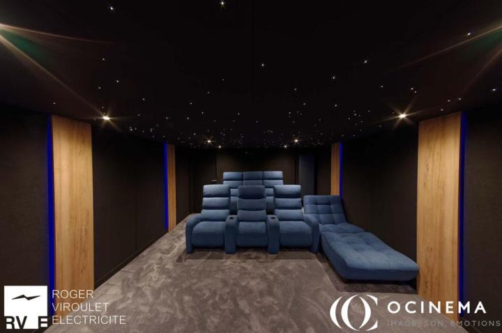 Installation salle de cinéma privée Argenteuil
